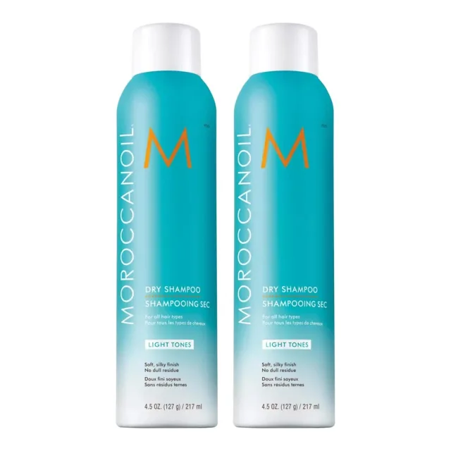 Moroccanoil Dry Shampoo Light Tones Duo