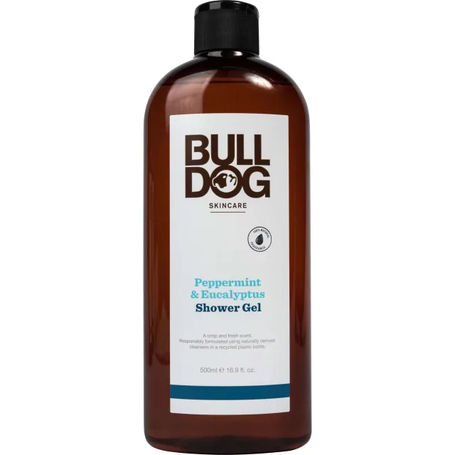 Bulldog Peppermint & Eucalyptus Shower Gel