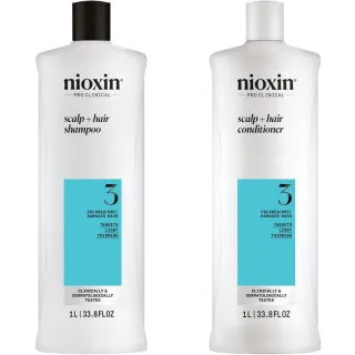 Nioxin System 3 Hair Care Set Shampoo & Conditioner