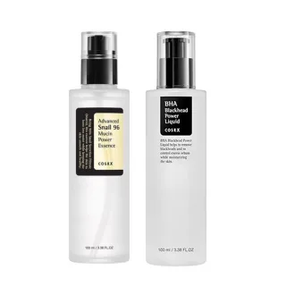 Cosrx Essence & Blackhead Liqiud Set Mucin Power + Power Liqiud