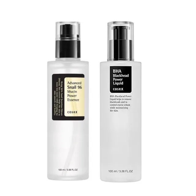 Cosrx Essence & Blackhead Liqiud Set Mucin Power + Power Liqiud