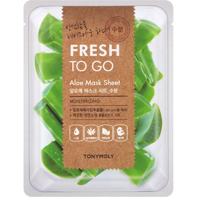 Tonymoly Fresh To Go Aloe Mask Sheet