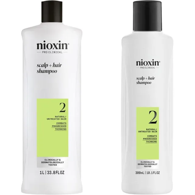 Nioxin System 2 Shampoo Set Shampoo & Shampoo