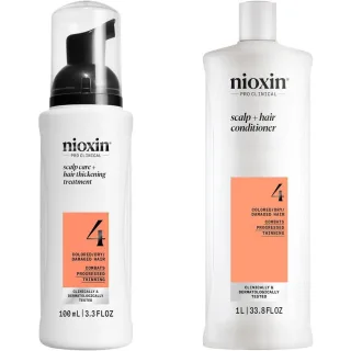 Nioxin System 4 Treatment Set Conditioner & Serum
