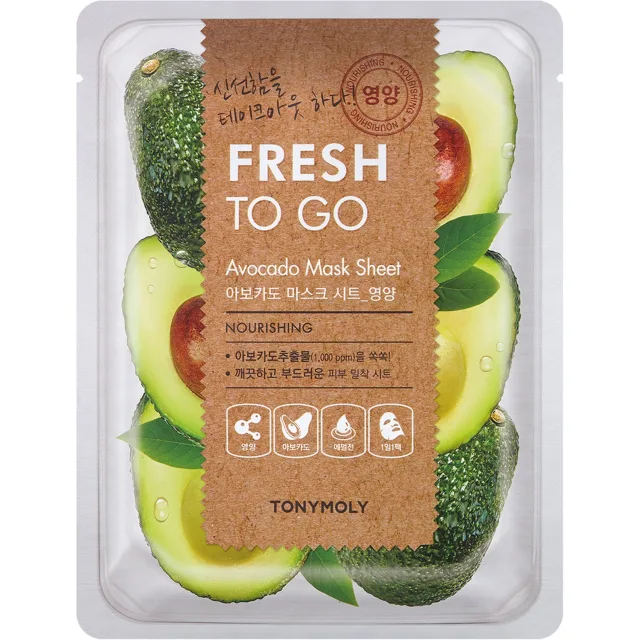 Tonymoly Fresh To Go Avocado Mask Sheet