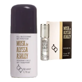 Alyssa Ashley Musk Set Set Deodorant & Parfum Oil