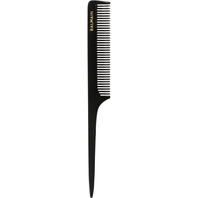 Balmain Hair Couture Tail Comb Black And White