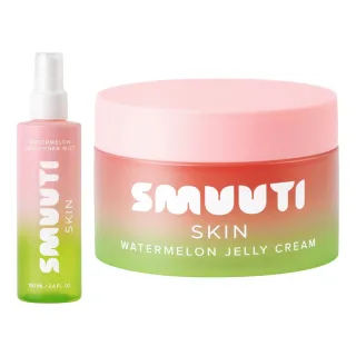 Smuuti Skin Watermelon Hydration Essentials Toner Mist & Jelly Cream