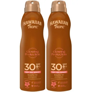 Hawaiian Tropic Protective Dry Oil Continuous Spray Duo Coco & Mango SPF30