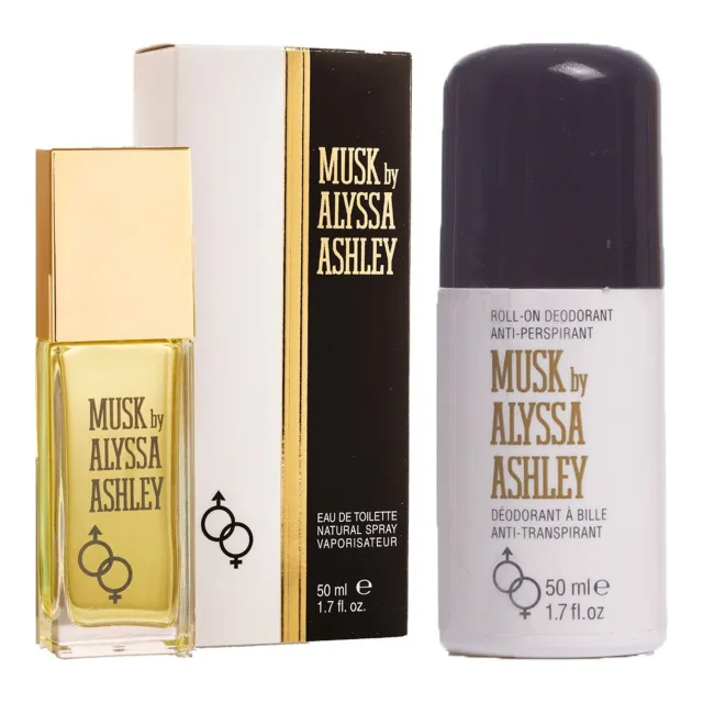 Alyssa Ashley Musk Set EdT Roll-On Deodorant