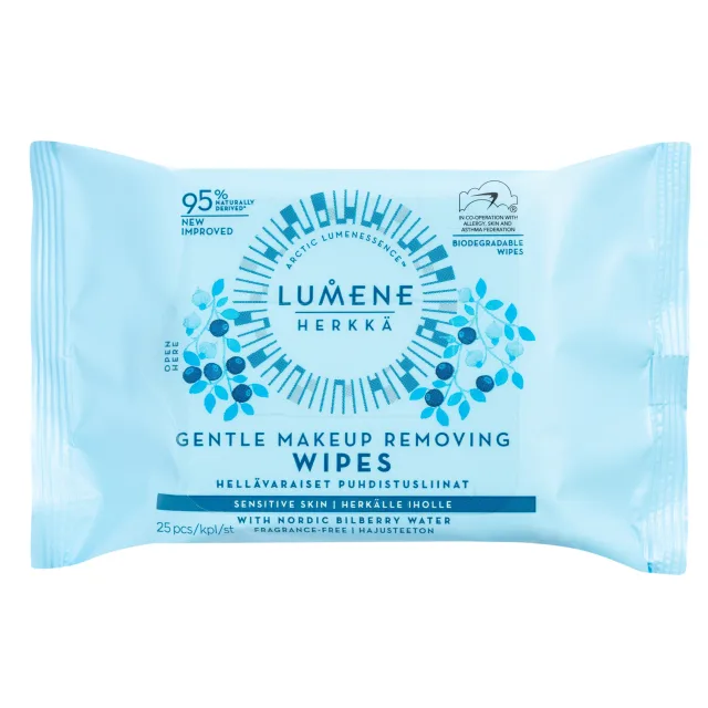 Lumene Soothing Gentle Makeup Removing Wipes