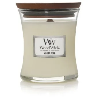 WoodWick White Teak Mini Mini