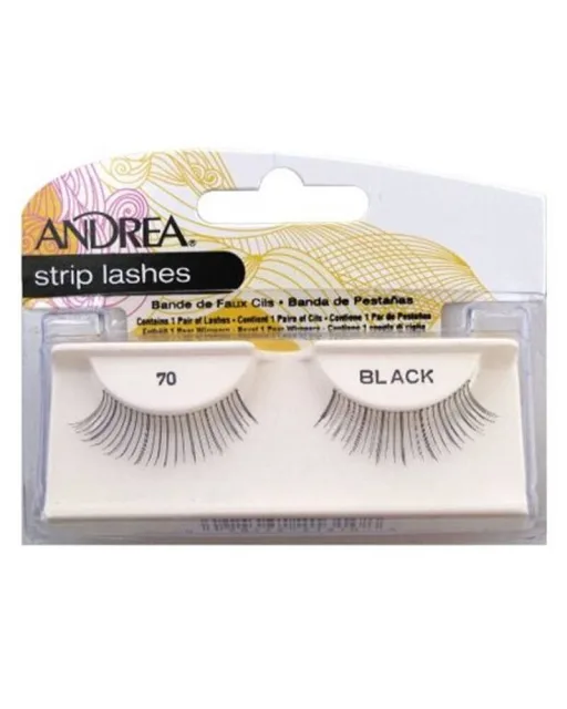 AnDrea Strip Lashes Black