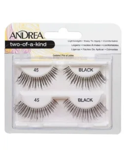 AnDrea Two-Of-A-Kind Lashes Black