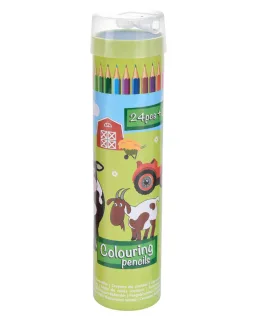 Kreativ Krea Colouring Pencils Green Box