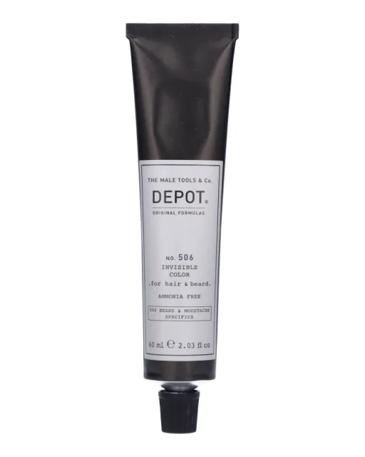 Depot NO. 506 Invisible Color - For Hair And Beard - Natural Graphite