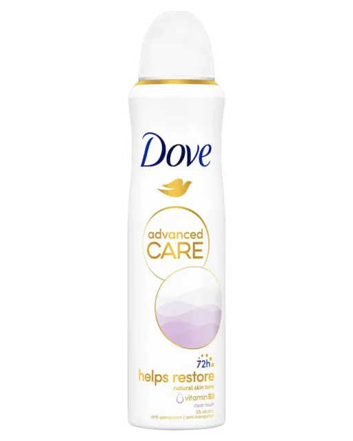 Dove Advanced Care Clean Touch Antiperspirant Deodorant Spray