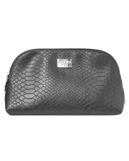 Gillian Jones Cosmetic Bag Black Snake Art