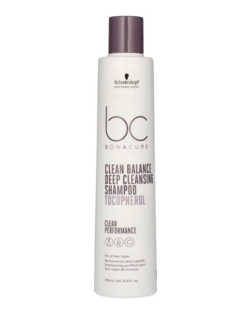 Schwarzkopf BC Bonacure Clean Balance Deep Cleansing Shampoo Tocopherol