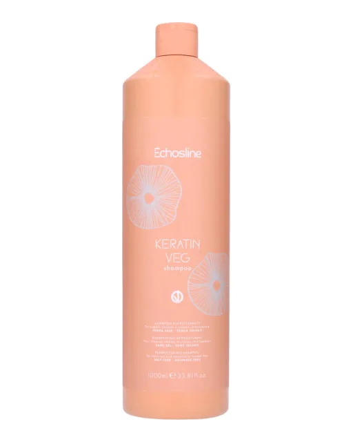 Echosline Keratin Veg Shampoo 1000 ml
