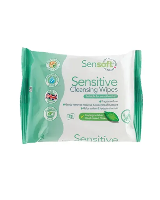 Sensoft Sensitive Cleansing Skincare Wipes
