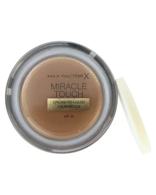 Max Factor Miracle Touch Foundation - Toasted Almond