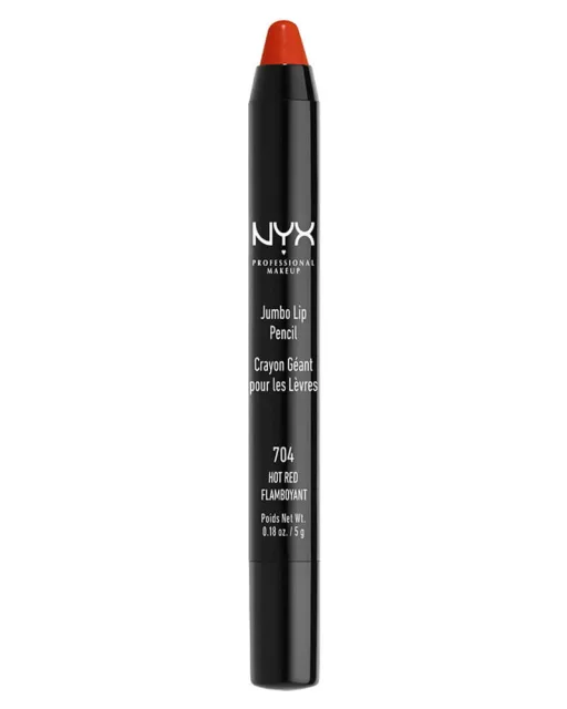 NYX Professional Makeup Jumbo Lip Pencil Hot Red 704