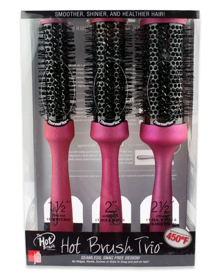 Wet Brush Hot Brush Trio Kit Dark Red (U)