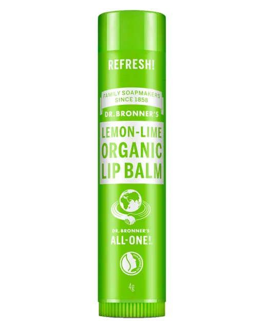 Dr. Bronner's Organic Lip Balm Lemon-Lime