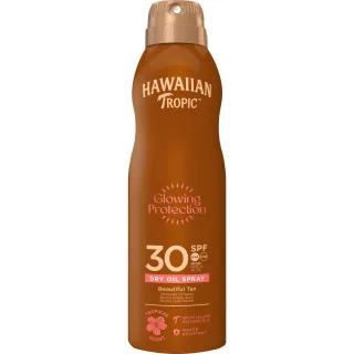 Hawaiian Tropic Glowing Protection Oil C-Spray SPF30