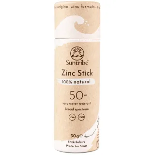 Suntribe Active & Sports All Natural Sport Zinc Stick Spf 50 White