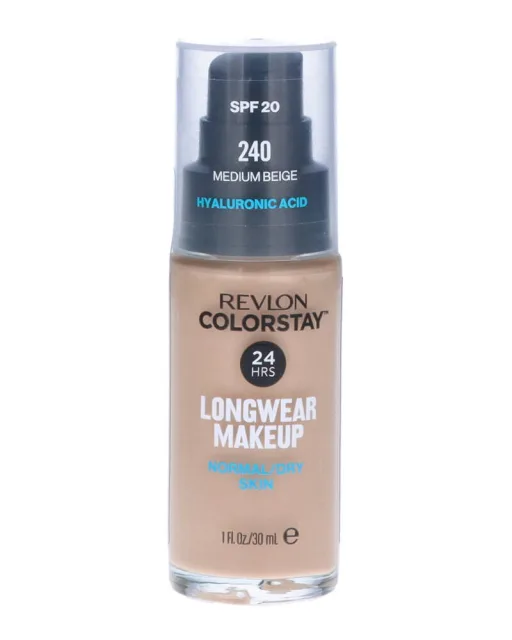 Revlon Colorstay Foundation Long Wear Makeup Normal/Dry Skin Medium Beige