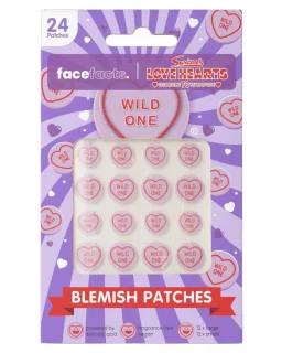 Face Facts x Swizzels Love Hearts Blemish Patches - Wild One