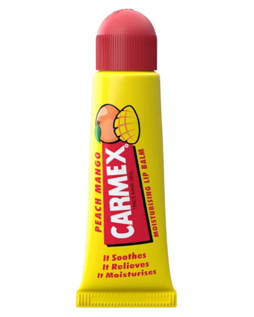 Carmex Lip Balm Peach Mango Tingle Free