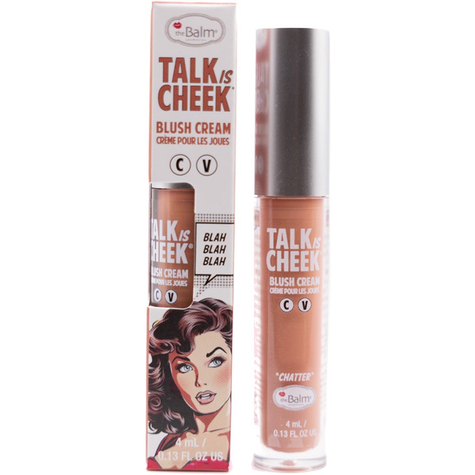 the Balm Talk is Cheek Lip & Blush Cream Chatter