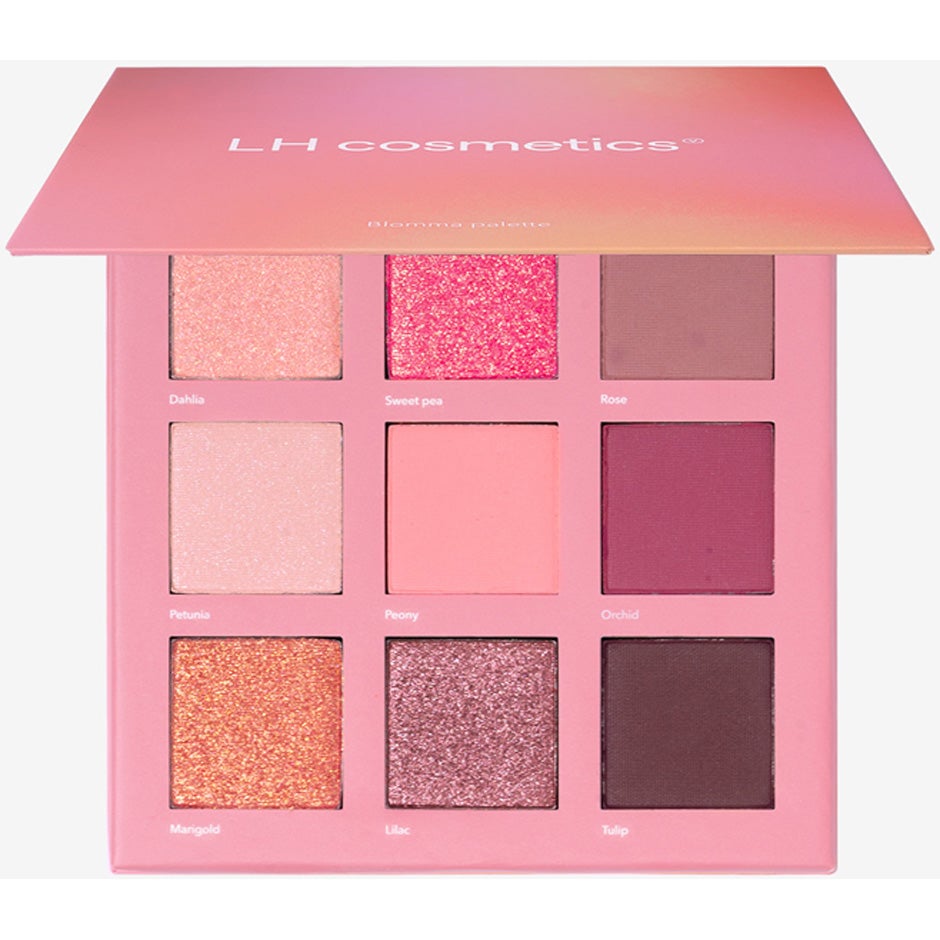 LH cosmetics Flower Palette Dahlia, Sweet pea, Rose, Petunia, Peony, Lilac, Marigold, Orchid, Tulip - 9 g