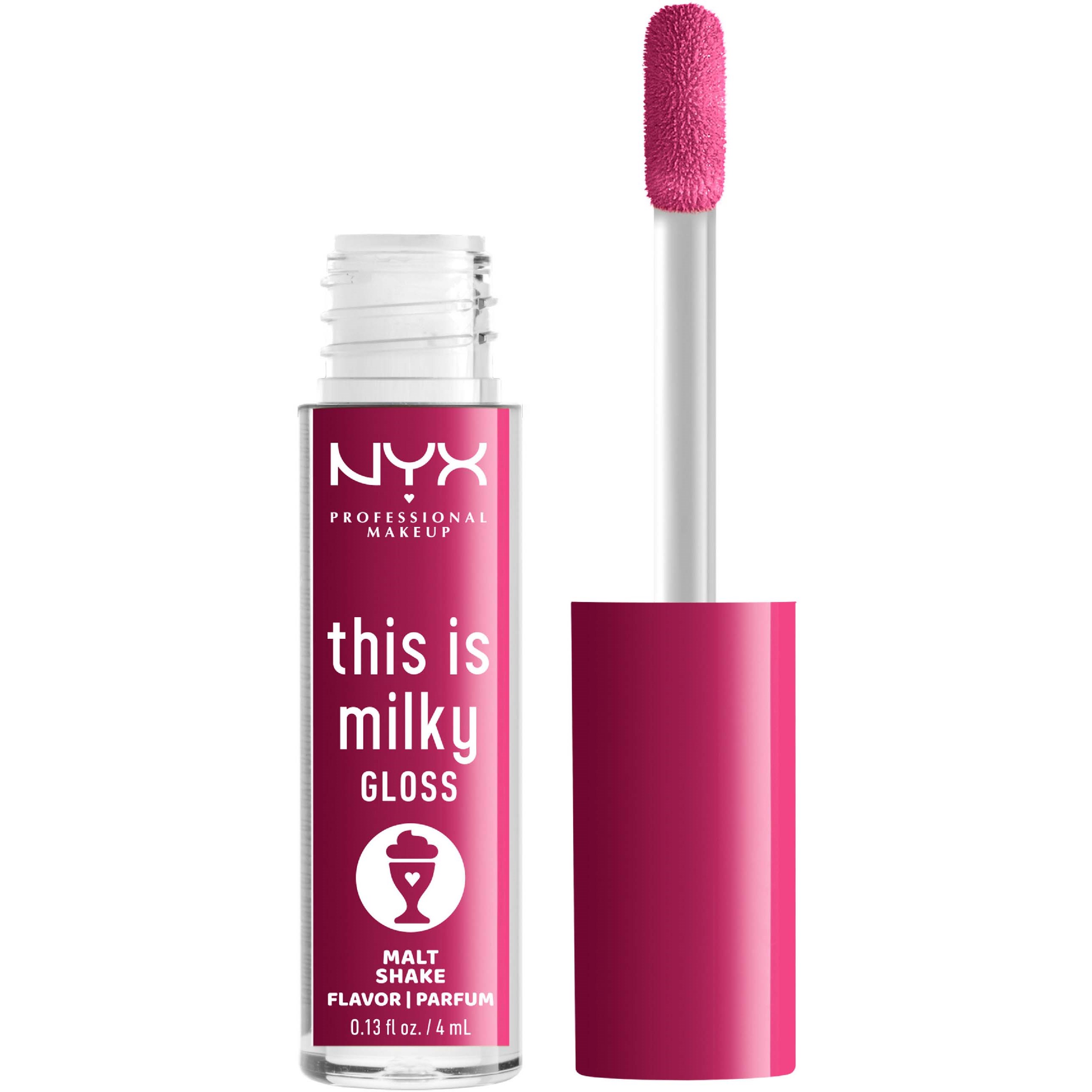 NYX Professional Makeup This Is Milky Gloss Lip Gloss Malt Shake 12 - 4 ml