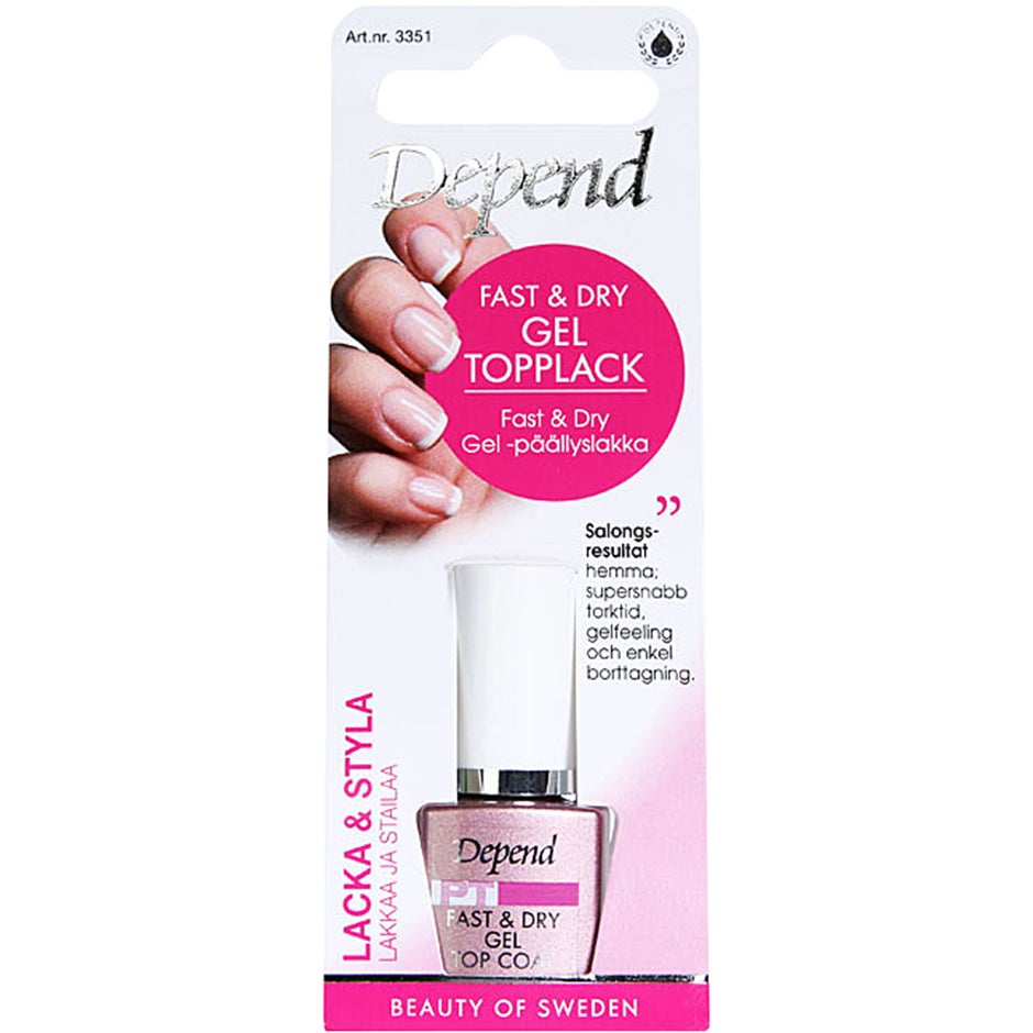 Depend Fast & Dry Gel Top Coat