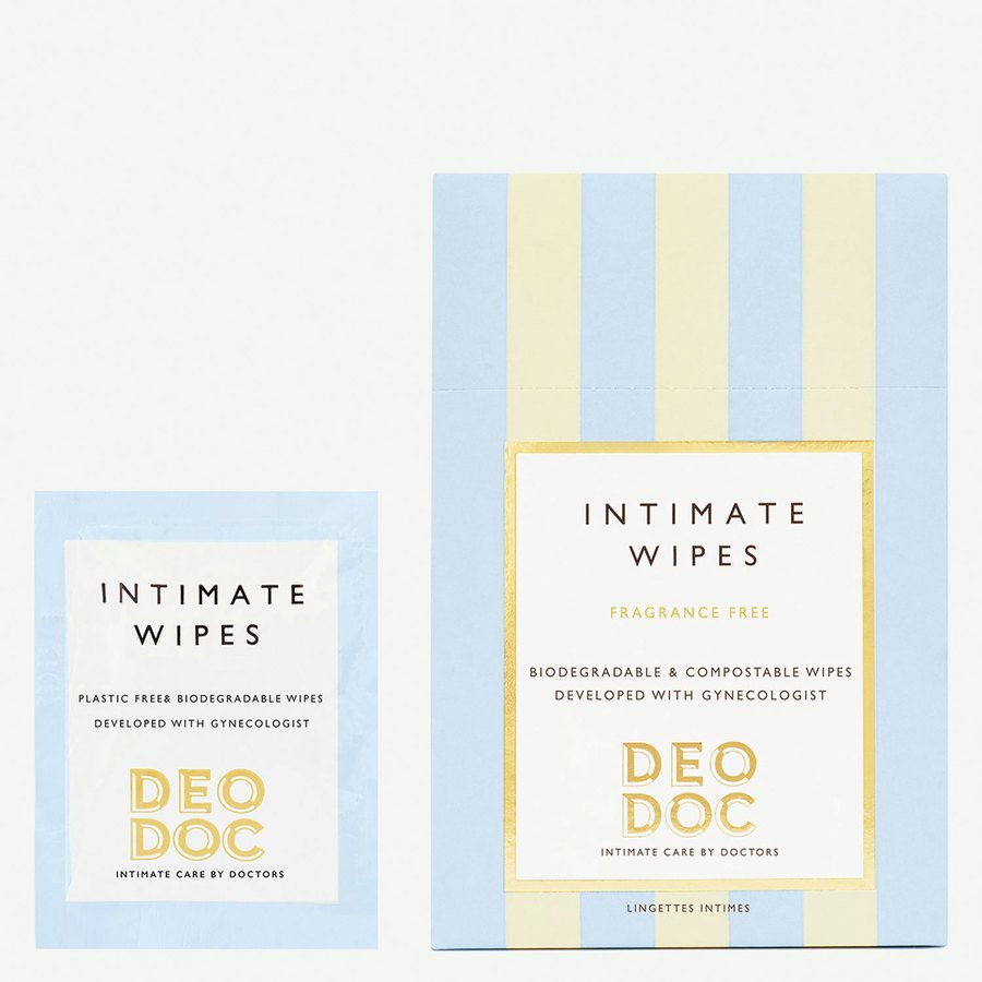 DeoDoc Intimate Wipes Fragrance Free 10 st