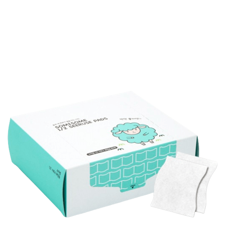 SOMISOME 1/2 Seeruse Cotton Pads 80 st