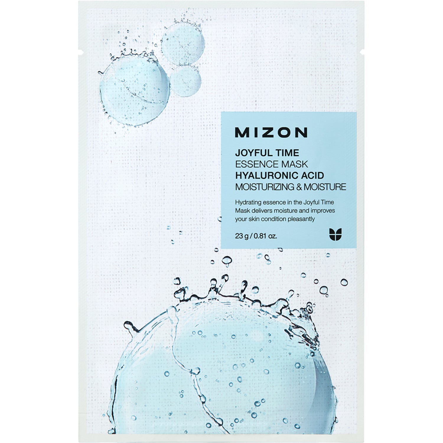 Mizon Joyful Time Essence Mask [Hyaluronic Acid] - 23 g