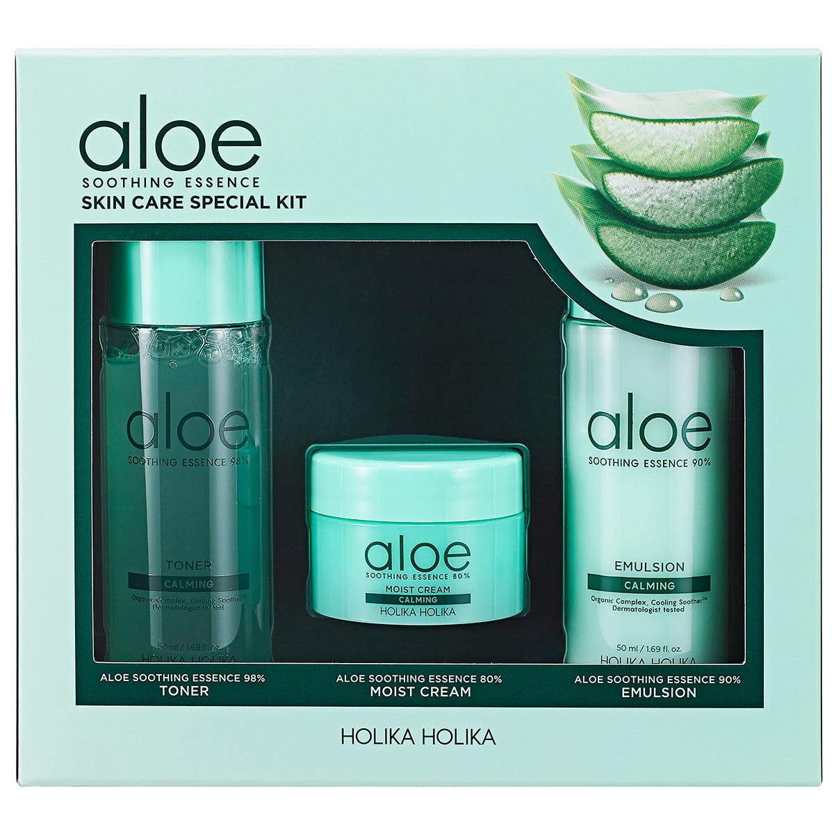 Holika Holika Aloe Soothing Essence Skin Care Special Kit 120 ml