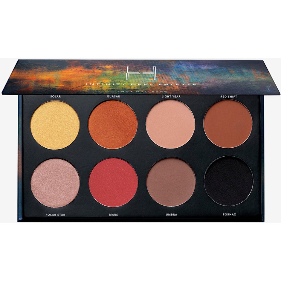 LH cosmetics Infinity Deep Palette Solar, Quasar, Light Year, Red Shift, Polar Star, Mars, Umbra, Fornax - 19,2 g