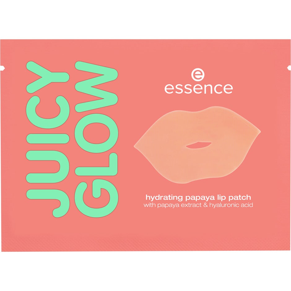 essence JUICY GLOW Hydrating Papaya Lip Patch Papaya Plump