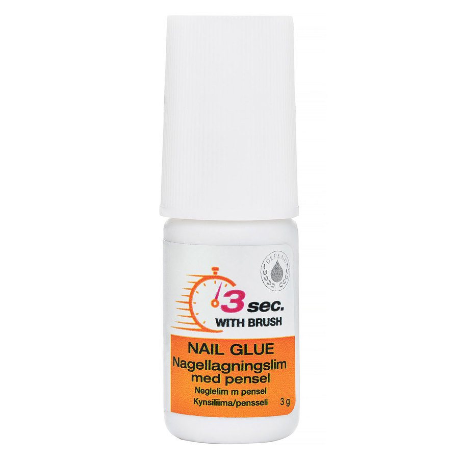 Depend Nail Glue 3 Sec. Naturel Reperation with Brush 3 g