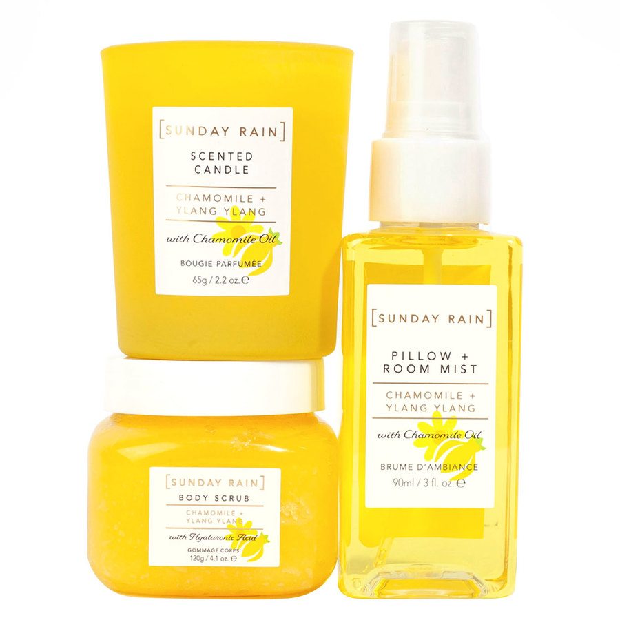 Sunday Rain Relax & Restore Trio Chamomile & Ylang Ylang