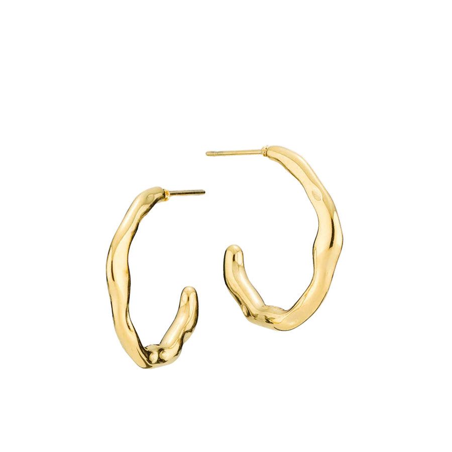 Sistie2ND Gabi X Sistie2ND Hoops Small Gold Plated 20 mm