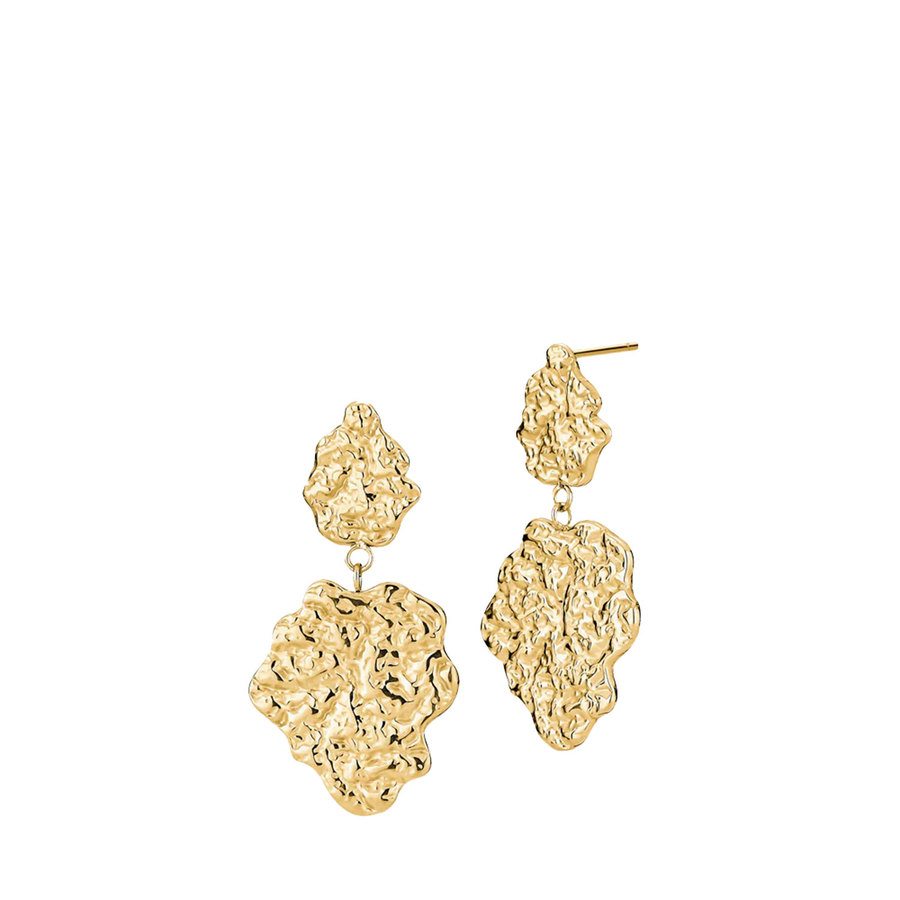 Sistie2ND Sophia Earstuds Gold Plated 28 mm