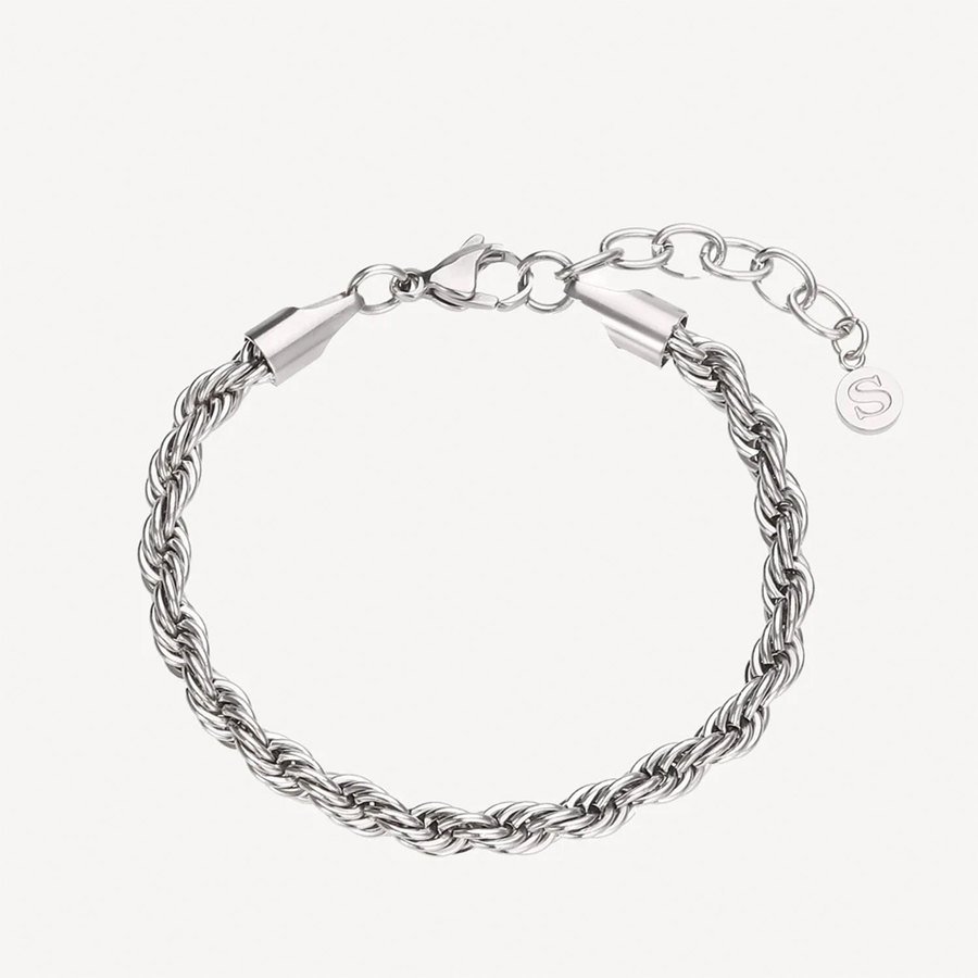 Sistie2ND Rope Bracelet Steel 17 cm