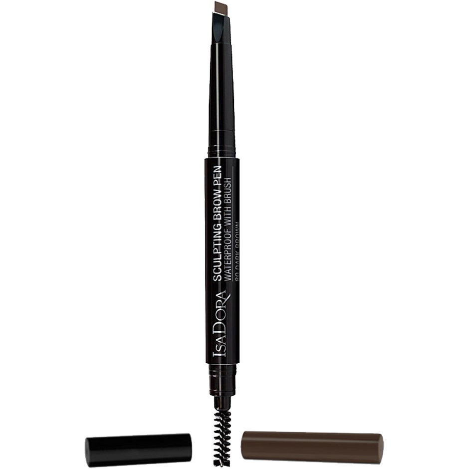 IsaDora Sculpting Brow Pen Waterproof With Brush Dark Brown